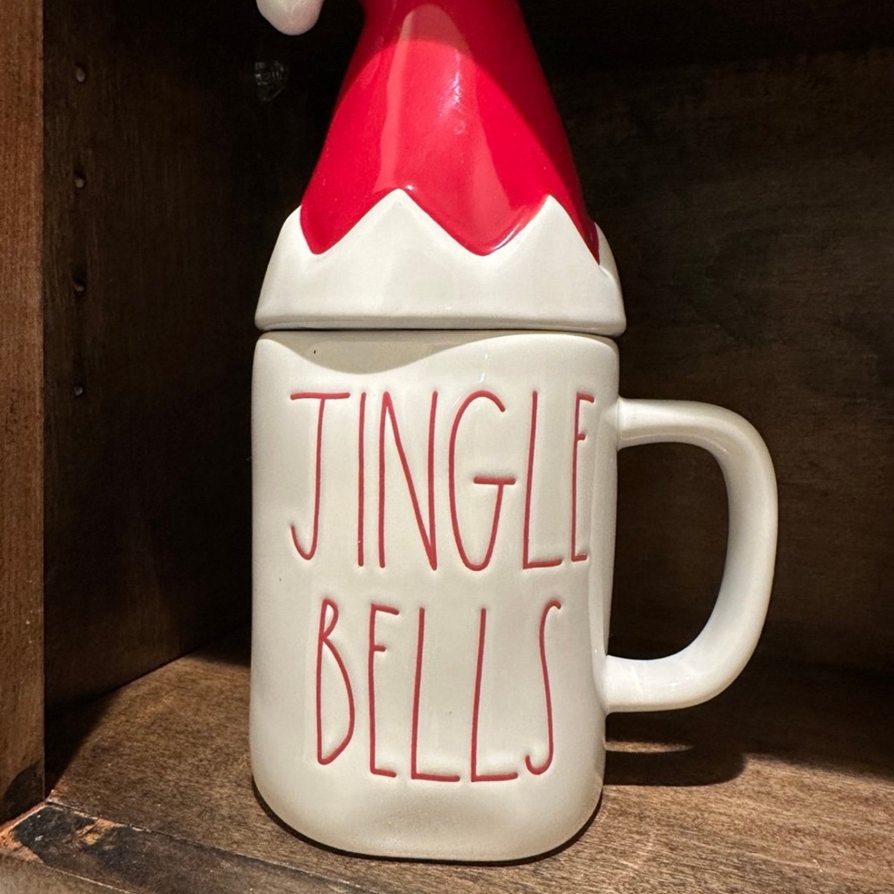 Rae Dunn Jingle Bells Mug